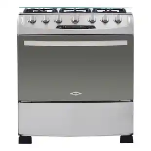 Alkomprar Estufa de Piso HACEB 6 Puestos Gas Natural 76-VF Plateado oferta