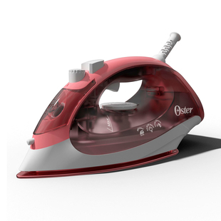 Alkomprar Plancha de Ropa OSTER vapor variable y suela Ceramica 2140145 Rosado oferta