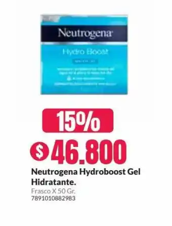 Droguería Alemana Neutrogena Hydroboost Gel Hidratante oferta