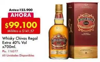 Whisky Chivas Regal Extra 40% Vol x 700ml