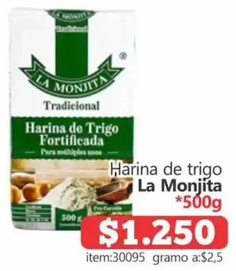 Harina de Trigo La Monjita 500g