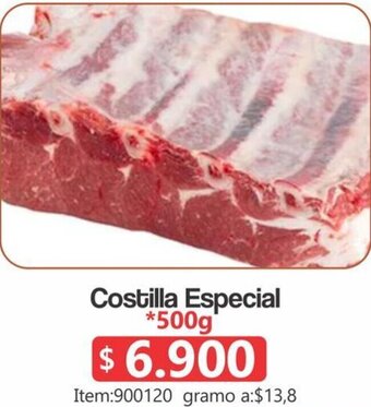 Autoservicio El Jardín Costilla Especial 500g oferta