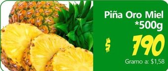 Autoservicio El Jardín Piña Oro Miel 500g oferta