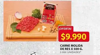 Ara Carne molida de res x 500 gr oferta