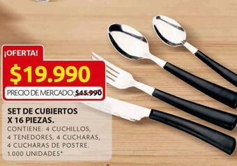 Ara Set de cubiertos x 16 piezas oferta
