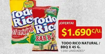Ara Snacks todo rico bbq x 45 g oferta