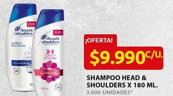 Ara Shampoo head & shoulders x 180 ml oferta