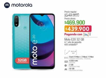 Jumbo Celulares motorola oferta