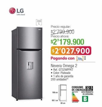 Jumbo Nevera lg oferta