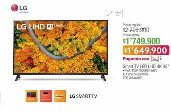 Jumbo Smart tv lg oferta