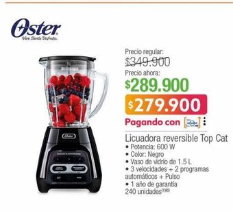 Jumbo Licuadora oster oferta