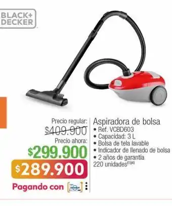 Jumbo Aspirador black & decker oferta