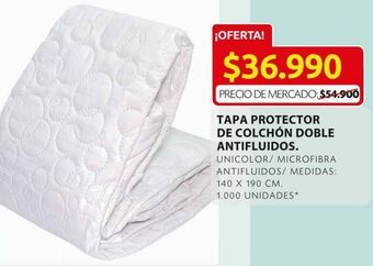 Ara Tapa protector de colchón doble antifluidos oferta