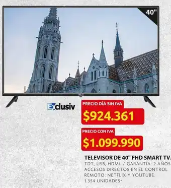 Ara Televisor de 40" fdh smart tv oferta