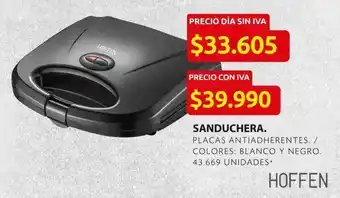 Ara Sanduchera hoffen oferta
