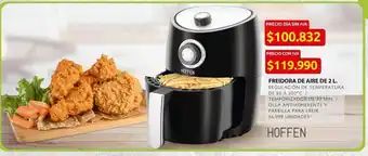 Ara Freidora de aire 2l hoffen oferta
