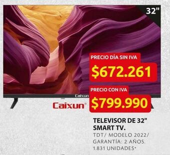 Ara Televisor de 32" smart tv oferta