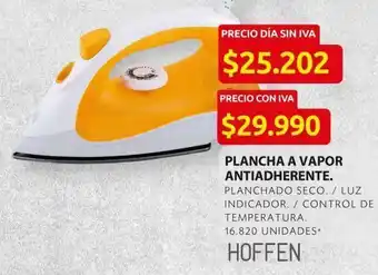 Ara Plancha a vapor antiadherente hoffen oferta