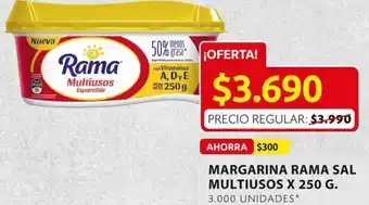 Ara Margarina rama sal multiusos 250g oferta