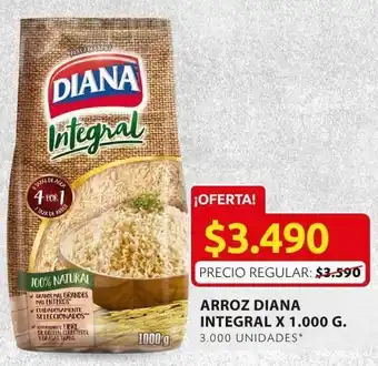 Ara Arroz diana integral 1000g oferta
