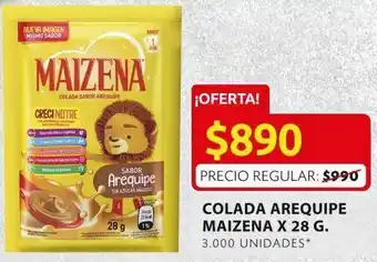 Ara Colada arequipe maizena 28g oferta