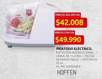 Ara Picatodo eléctrico hoffen oferta