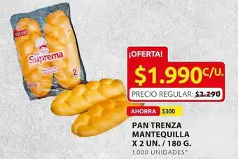 Ara Pan trenza mantequilla x 2 180g oferta