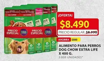 Comida para perros dog chow 400g
