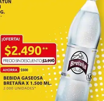 Ara Bebida gaseosa bretaña 1500ml oferta