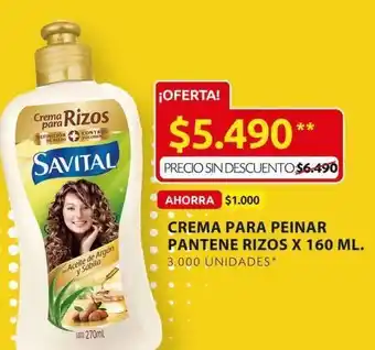 Ara Crema para peinar savital 160ml oferta
