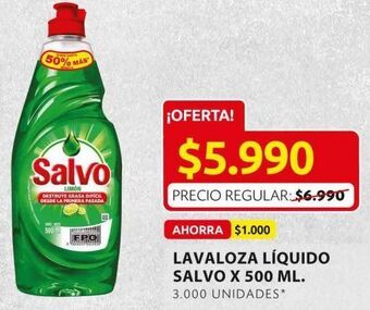 Ara Lavaloza líquido salvo 500ml oferta