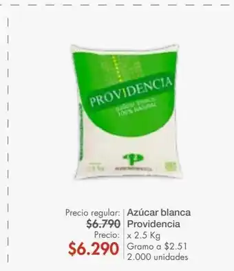 Metro Azúcar blanca providencia oferta