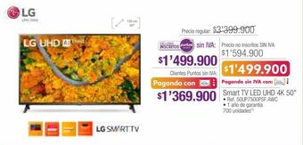 Jumbo Smart tv led uhd 4k 50" oferta