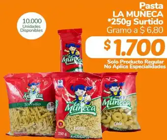 Pasta La Muñeca 250g Surtido