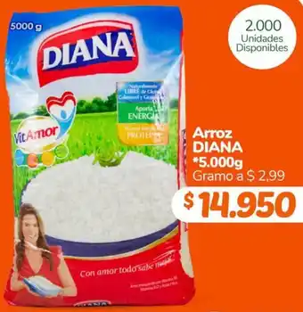Arroz Diana 5000g