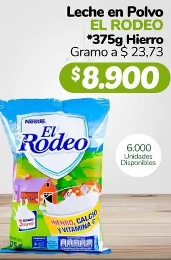 Leche en Polvo El Rodeo 375g