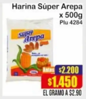 La Gran Colombia Harina Súper Arepa 500g oferta