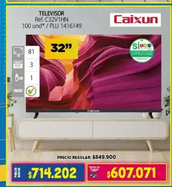 Colsubsidio Caixun Televisor Ref. C32V1HN oferta