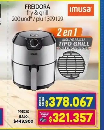 Colsubsidio IMUSA - Freidora Fry&Grill oferta