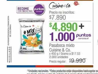 Jumbo Pasaboca mixto cuisine & co oferta