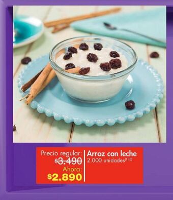 Metro Arroz con leche oferta