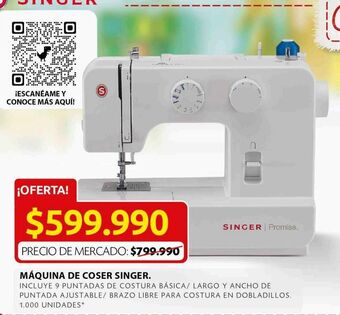 Máquina de coser singer