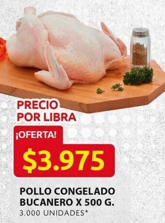 Ara Pollo congelado bucanero 500g oferta