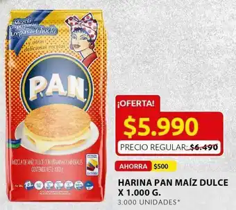 Ara Harina de maíz pan kg oferta