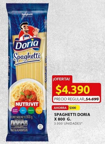 Ara Spaguetti doria 800g oferta