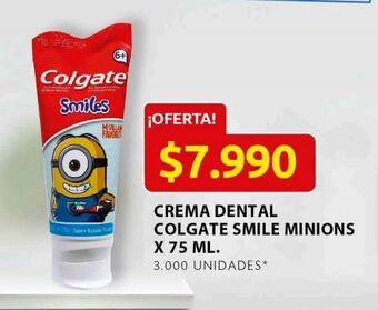 Ara Crema dental colgate smile minions 75ml oferta