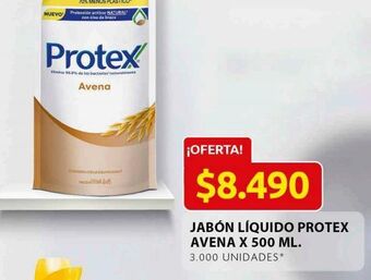 Ara Jabón líquido protex avena 500ml oferta