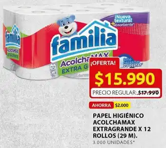 Ara Papel higiénico familia 12 rollos oferta