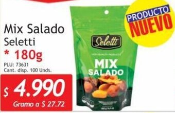Belalcazar Mix Salado Seletti 180g oferta