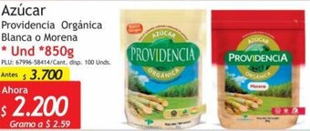 Belalcazar Azúcar Providencia Orgánica Blanca o Morena 850g oferta